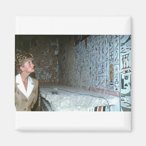 060 Princess Diana Egypt 1992 Magnet