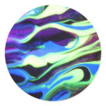#07 "Cosmic Star Beings" Phantasmagoria Series Round Sticker