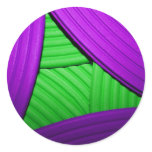 07 Green & Purple Sticker