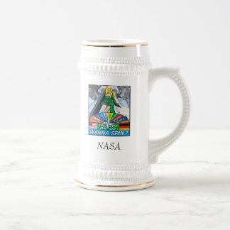 nasa beer stein
