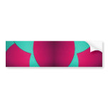 08 Blue & Pink Bumper Sticker