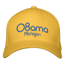 08ama, Michigan Embroidered Baseball Cap