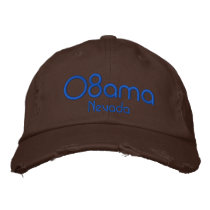 08ama, Nevada Embroidered Baseball Cap