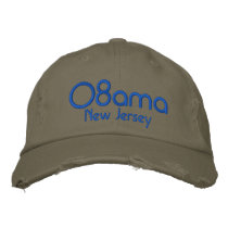 08ama, New Jersey Embroidered Hat