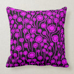 090512 - Magenta on Black Pillows
