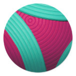 09 Blue & Pink Sticker