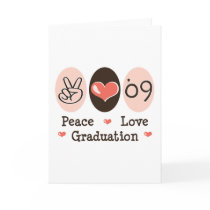 09 Peace Love Graduation Party Invitations