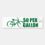 $0 PER GALLON BUMPER STICKERS
