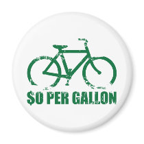 $0 PER GALLON FRIDGE MAGNET