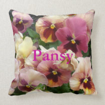0 Pink Pansy Party pillows