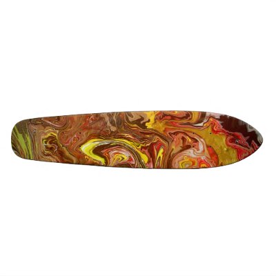 1000 FACES Skateboard by dawnsdcfrw