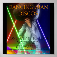 1003255_ec4e_625x1000, DANCING MAN DISCOS, CONT... Posters