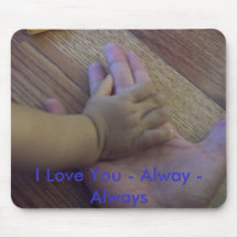 100_0227, I Love You - Alway - Always Mousepads