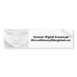 100_1765drawn, Custom Digital Creations MissesK... bumper stickers