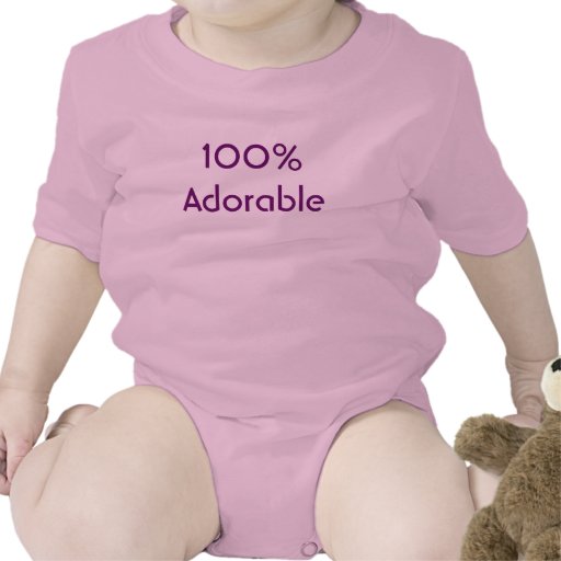 100% Adorable Rompers