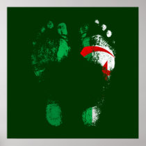 100% Algeria - Algerian to the soles of my feet. Print