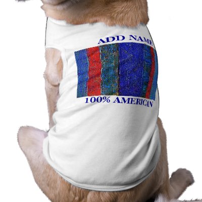 100% American Mixed Breed Pet T Pet Clothing by INTHEPRESENT