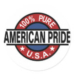 100% American pride stickers