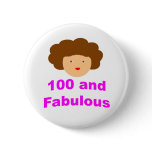 100 and fabulous buttons