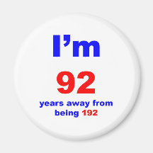 100 Birthday Magnet