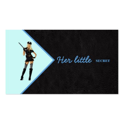 100  Blue and Black Lingerie Bra Business Card by thepapergenius