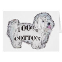 100% Cotton Card