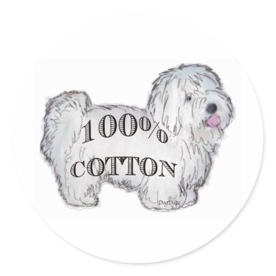 100% Cotton Stickers by knewfy