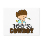 100% Cowboy postcards