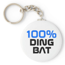 100% dingbat key chains