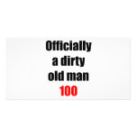 100  Dirty Old Man photo cards