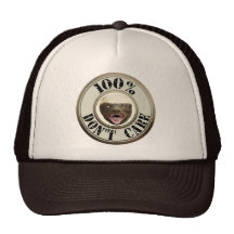 100% DON'T CARE HONEY BADGER HAT