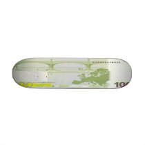 100 Euro Bill Skateboard Mini