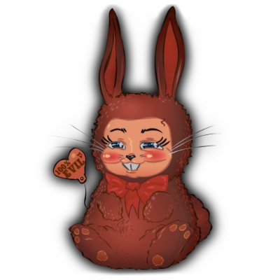 100% Evil Bunny Toy Tee Shirts by KORAREEFi