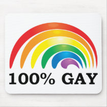 100% Gay Mouse Mat