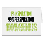 100% genius greeting cards