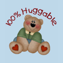 100% Huggable Boy t-shirts