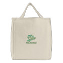 100% Irish 100% Awesome Tote Bag embroidered bags
