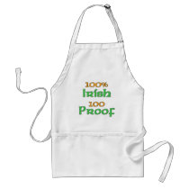 100% Irish 100 Proof Aprons