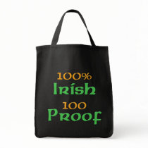 100% Irish 100 Proof Bags