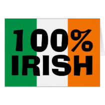 100% Irish Card
