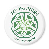100% Irish Celtic Knot Magnet