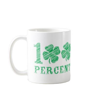 100% Irish Mug by MoldBlues