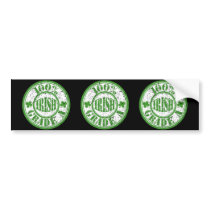 100% IRISH STAMP BUMPER STICKERS