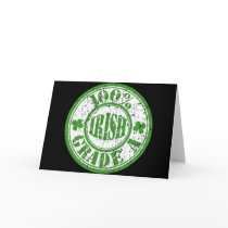 100% IRISH STAMP CARDS