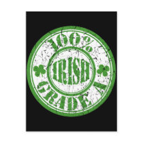 100% IRISH STAMP POST CARDS