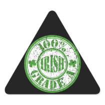100% IRISH STAMP STICKER