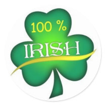 100 % Irish Sticker