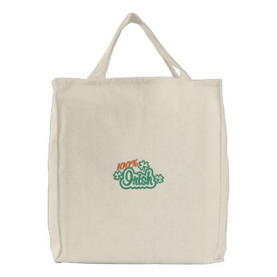 100% irish tote embroidered bags by silly_strings