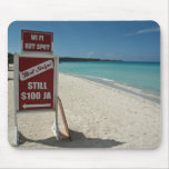 100 Ja Red Stripe mousepads