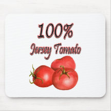 100% Jersey Tomato Mouse Mat